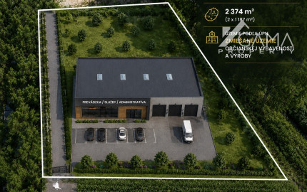 INVESTIČNÝ STAVEBNÝ POZEMOK – SPIŠSKÁ TEPLICA | 2 374 m² | OBČIANSKA VYBAVENOSŤ A VÝROBA
