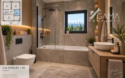Moderná novostavba rodinných domov – Gánovce (okres Poprad)