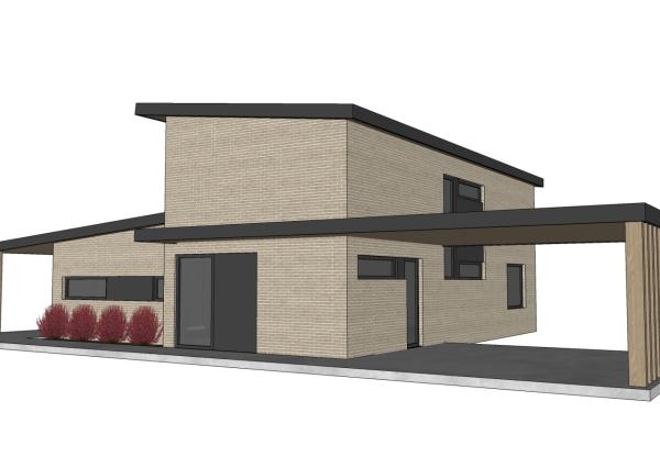 Exkluzívne ponúkame na predaj novostavbu moderného rodinného domu s dvomi bytovými jednotkami