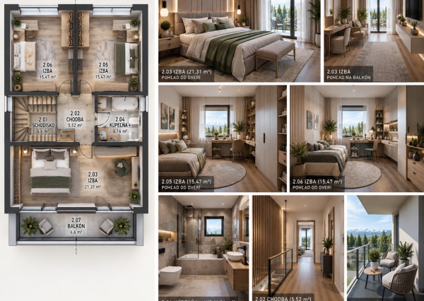 Moderná novostavba rodinných domov – Gánovce (okres Poprad)