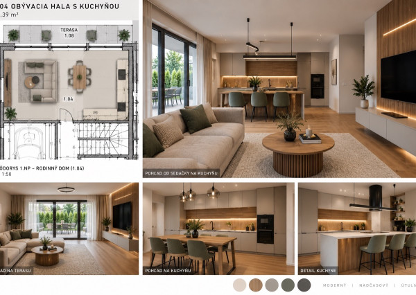 Moderná novostavba rodinných domov – Gánovce (okres Poprad)